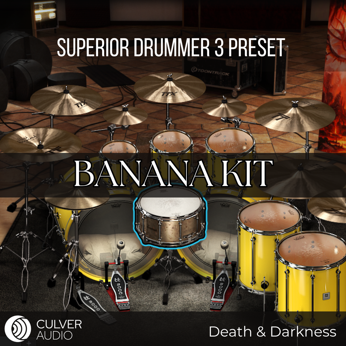 Superior Drummer 3 - Banana Kit